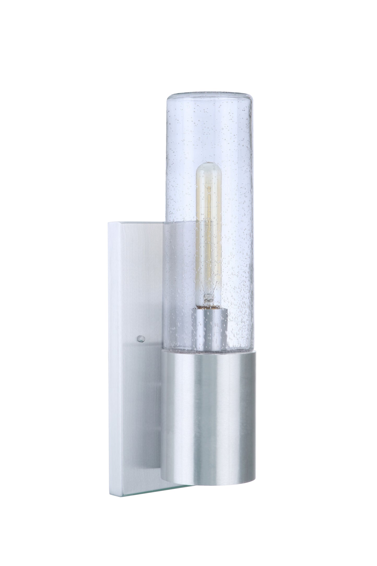 ZA3900-SA-LED - Sabre 1 Light 17" High Outdoor Wall Lantern - Satin Aluminum