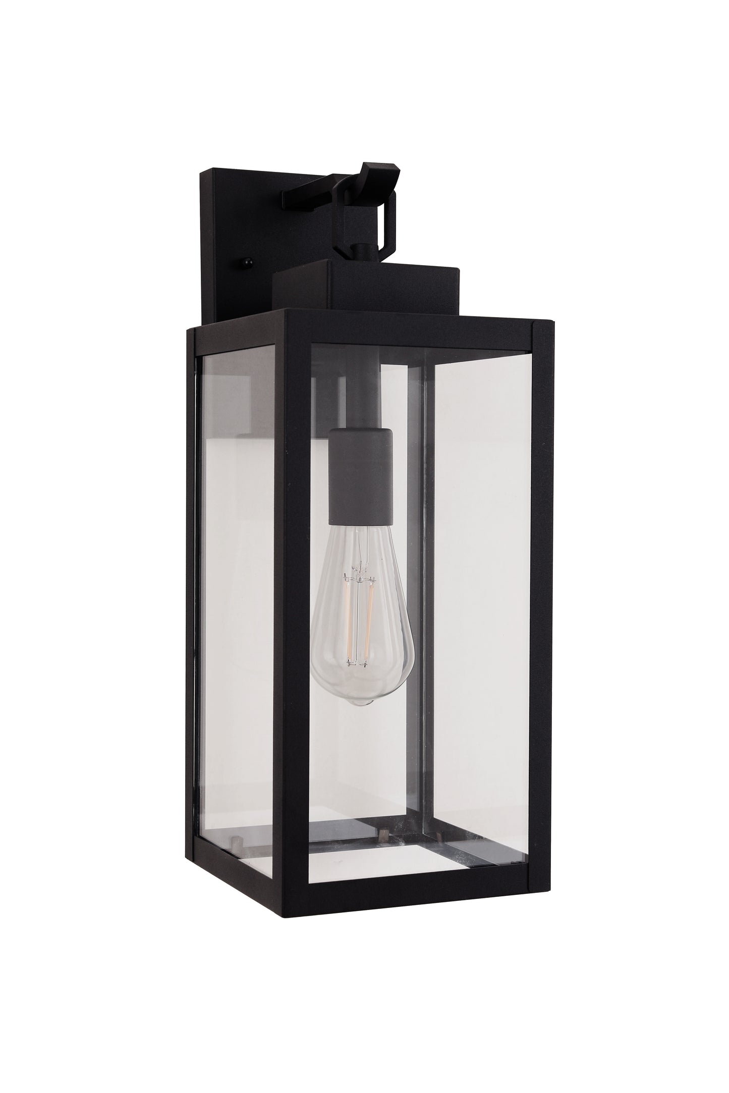 ZA6814-TB - Marin 1 Light 17" High Outdoor Wall Lantern - Textured Black