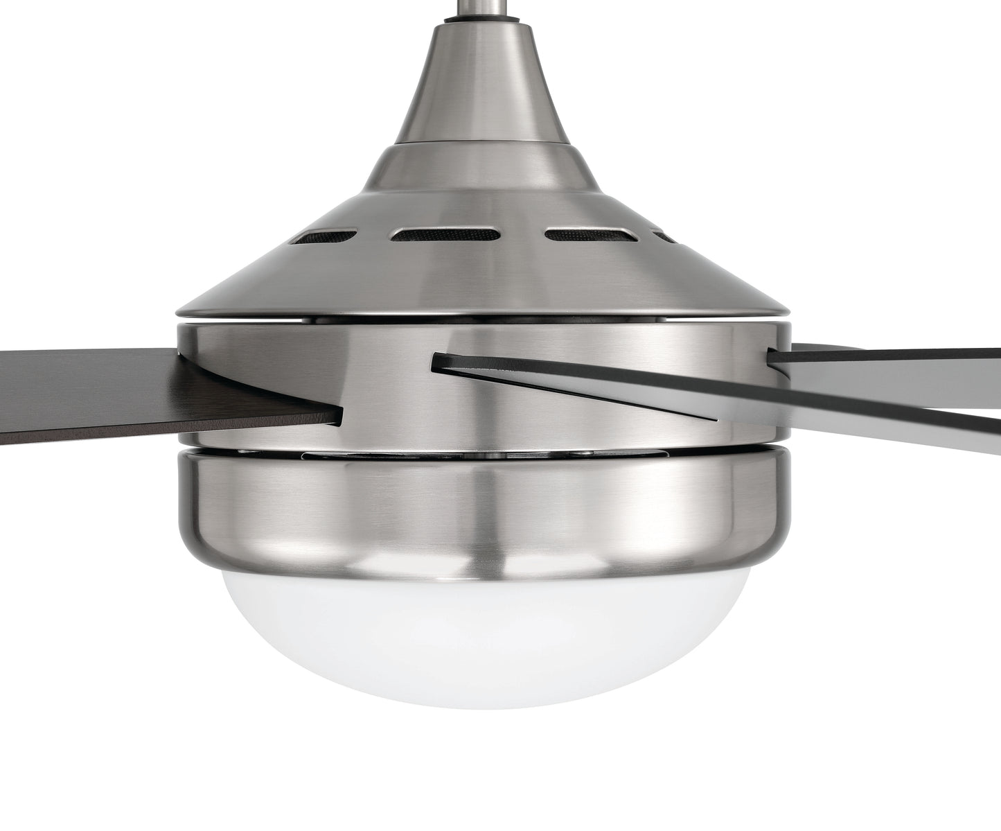 PHZ52BNK5 - Phaze II 5- Blade 52" 5 Blade Ceiling Fan with Light Kit - Brushed Nickel