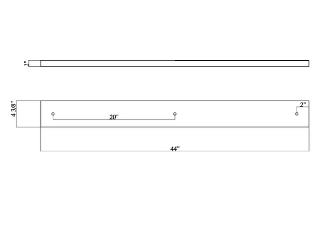 CP4403-CH - Multi Point Canopy 3 Light Ceiling 4" Plate - Chrome