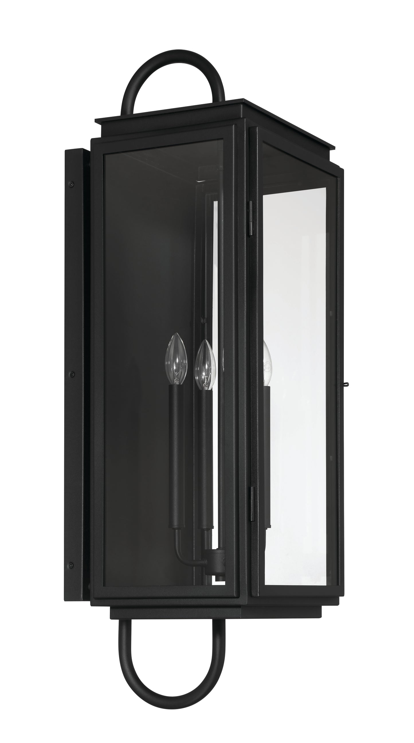 ZA7730-TB - Irving 4 Light 38" High Outdoor Wall Lantern - Textured Black