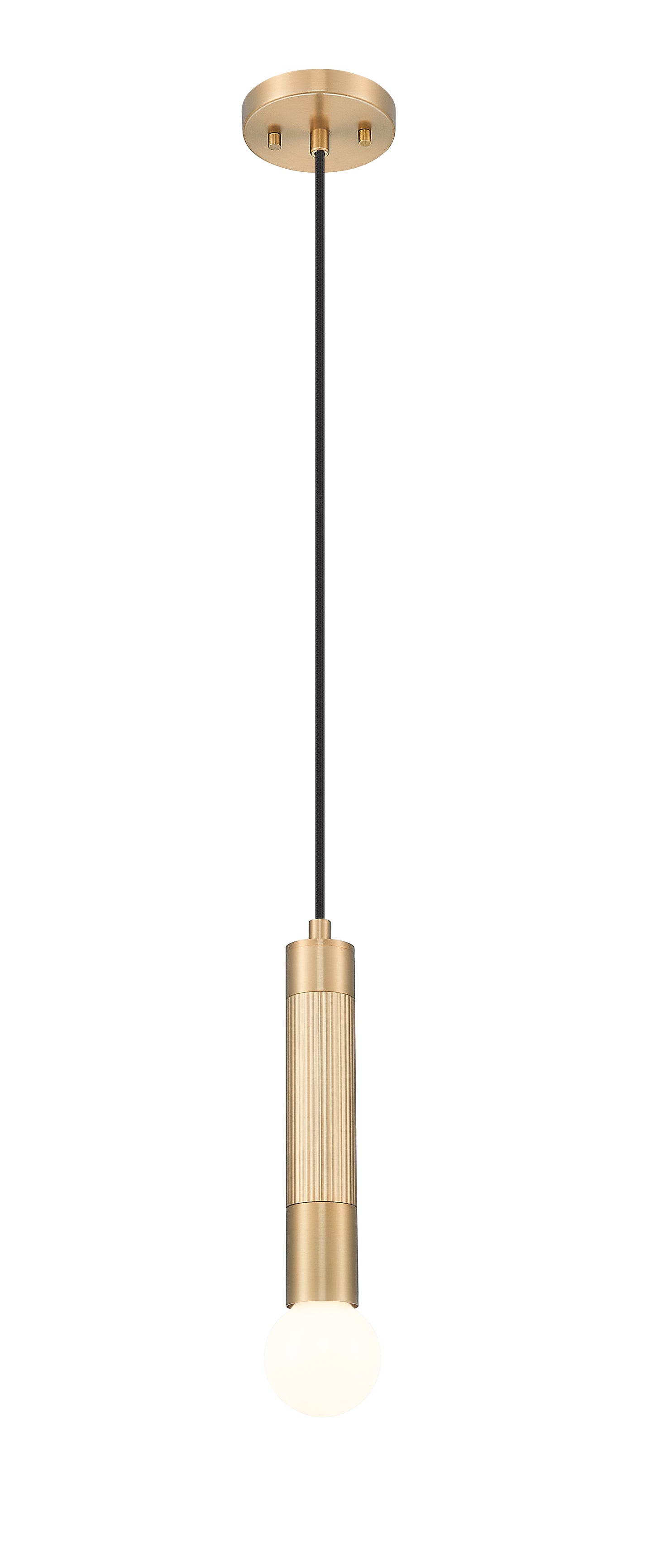 1956P-MGLD - Stari 1 Light 5" Pendant - Modern Gold
