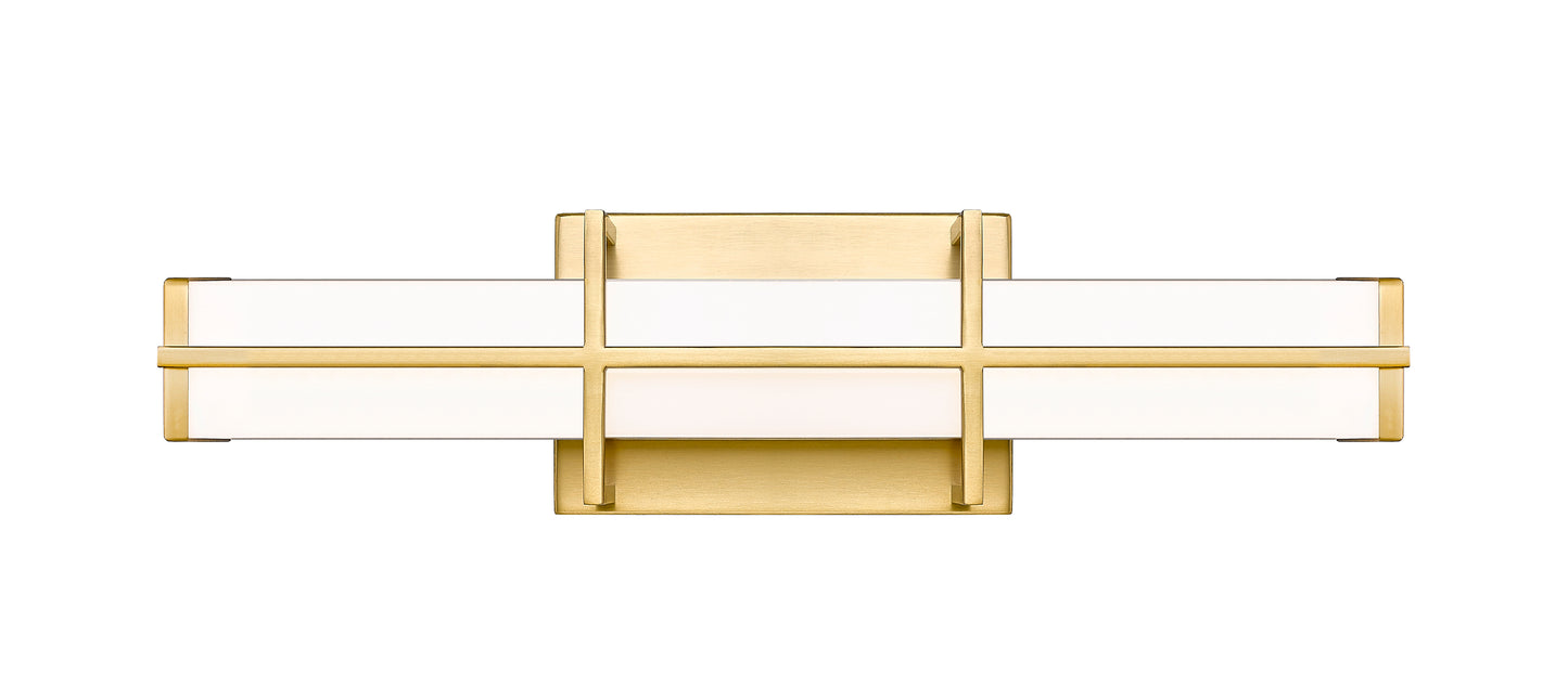 1011-18W-MGLD-LED - Harrison 1 Light 18" Vanity - Modern Gold