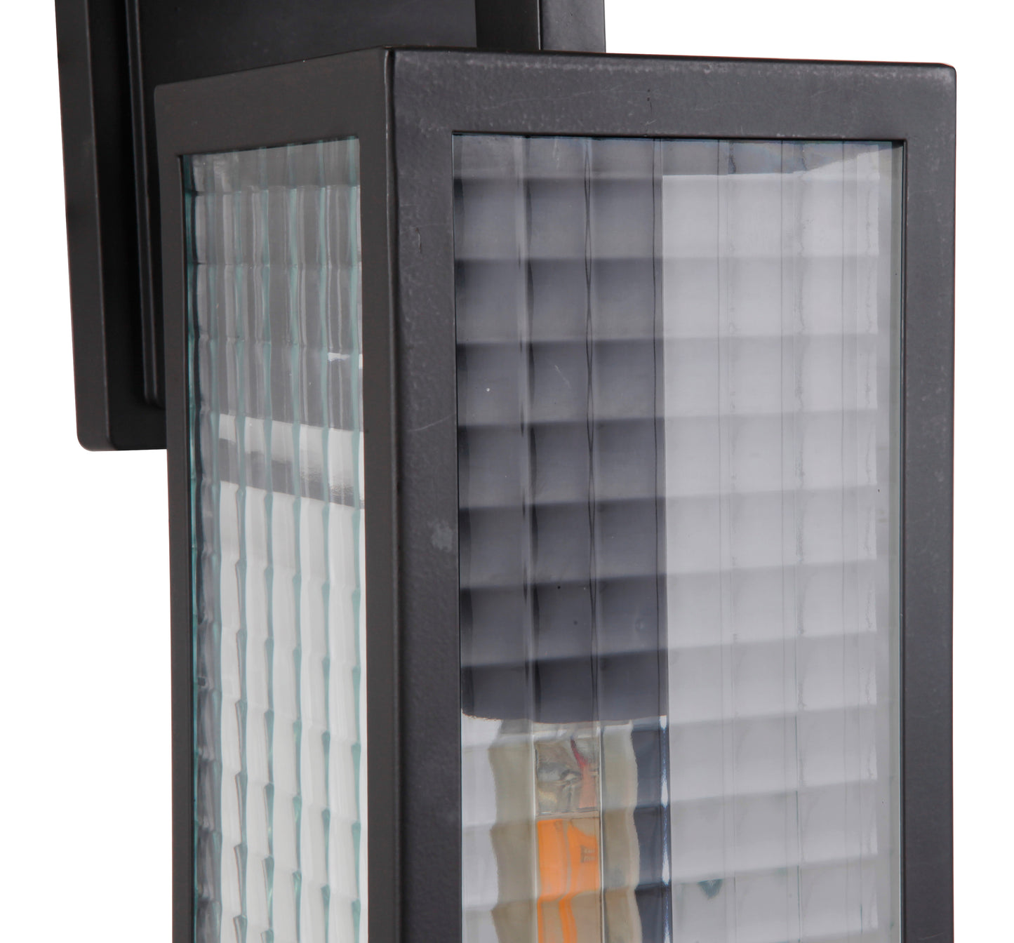 Z4524-MN-SC - Deka 1 Light 20" High Outdoor Wall Lantern - Midnight