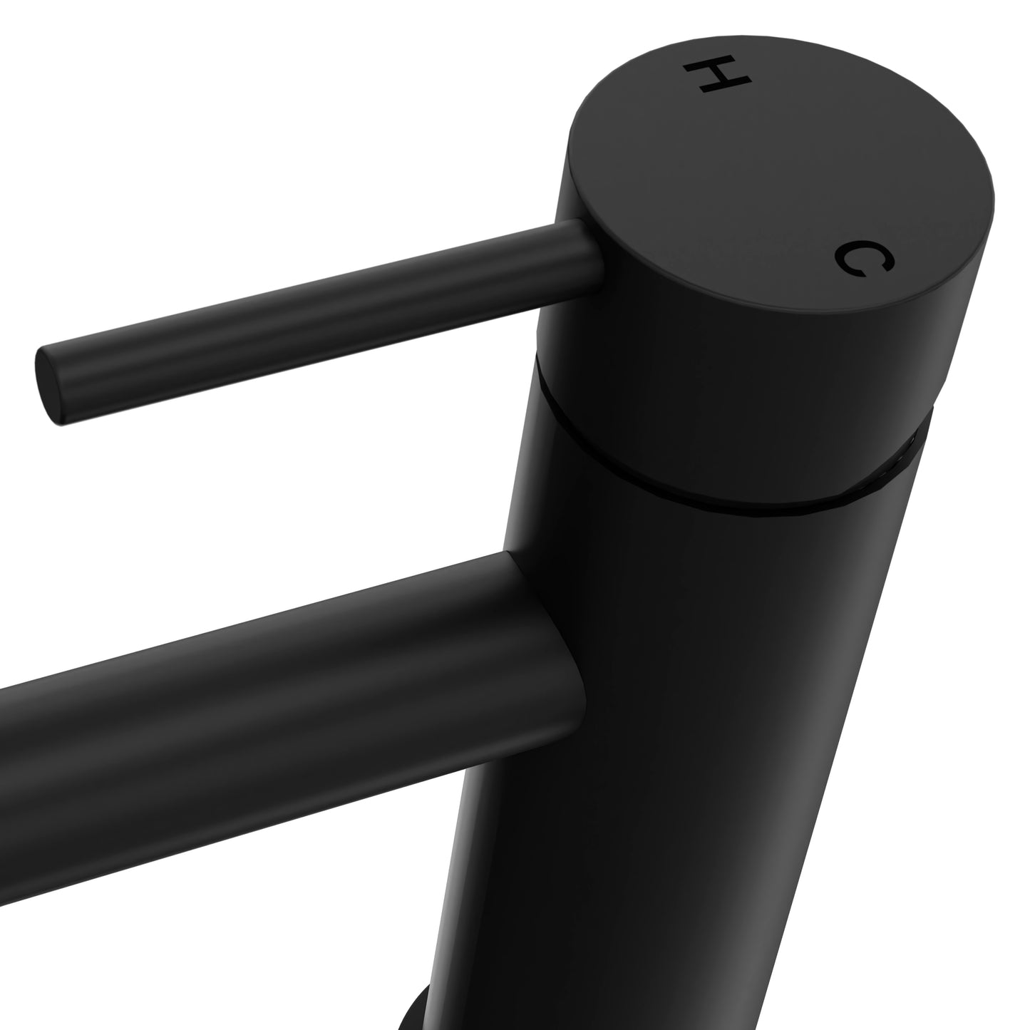 RBCN1-BF-MB - Rubicon Elegant Single Handle Bath Faucet in Matte Black
