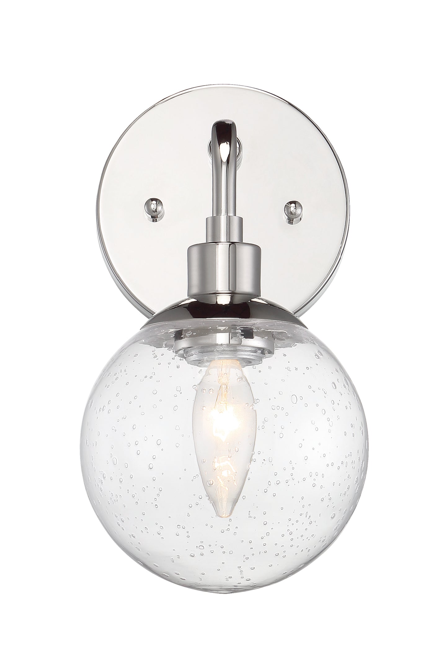 53301-CH - Que 1 Light 10.5" High Wall Sconce - Chrome