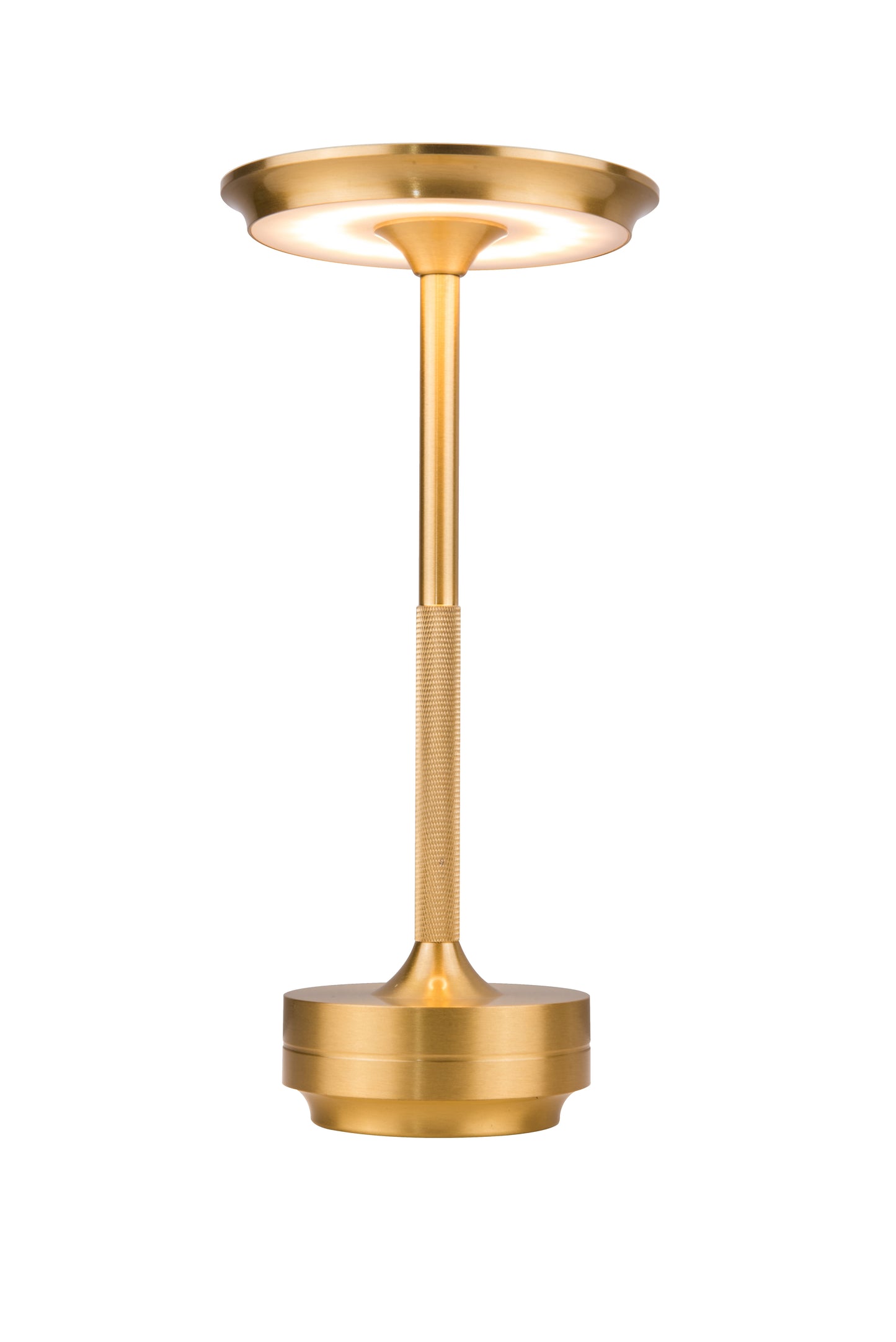 86294GD-TR - Riki 1 Light 11" High LED Rechargeable Lamp - Gold
