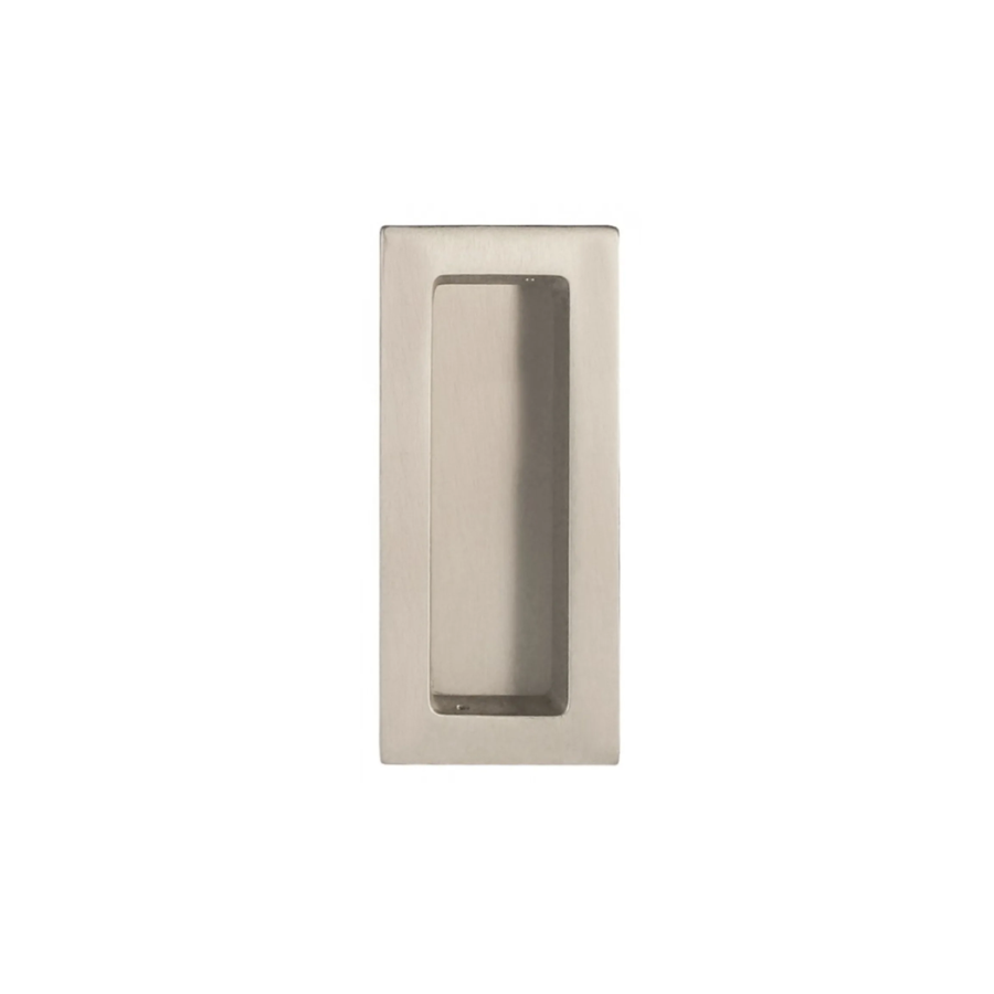 653/00.15 - Modern Recessed Pull - Satin Nickel Lacquered