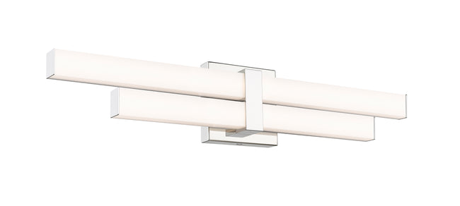 1008-25W-CH-LED - Zane 2 Light 25" Vanity - Chrome