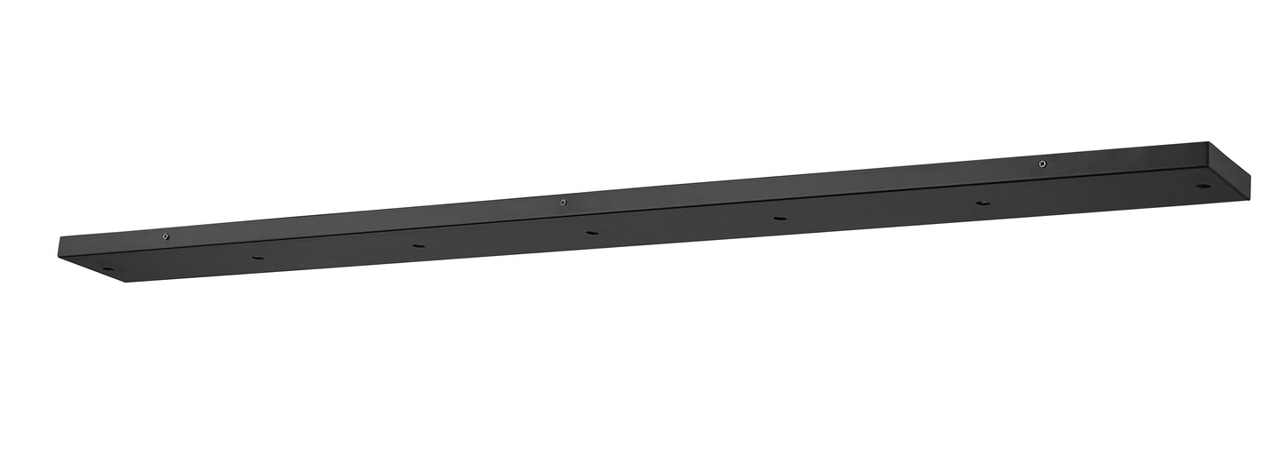 CP5407L-MB - Multi Point Canopy 7 Light Ceiling 5" Plate - Matte Black