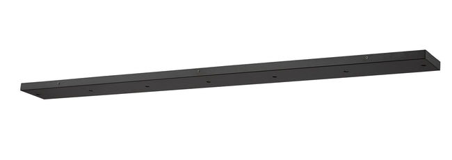 CP5407L-MB - Multi Point Canopy 7 Light Ceiling 5" Plate - Matte Black