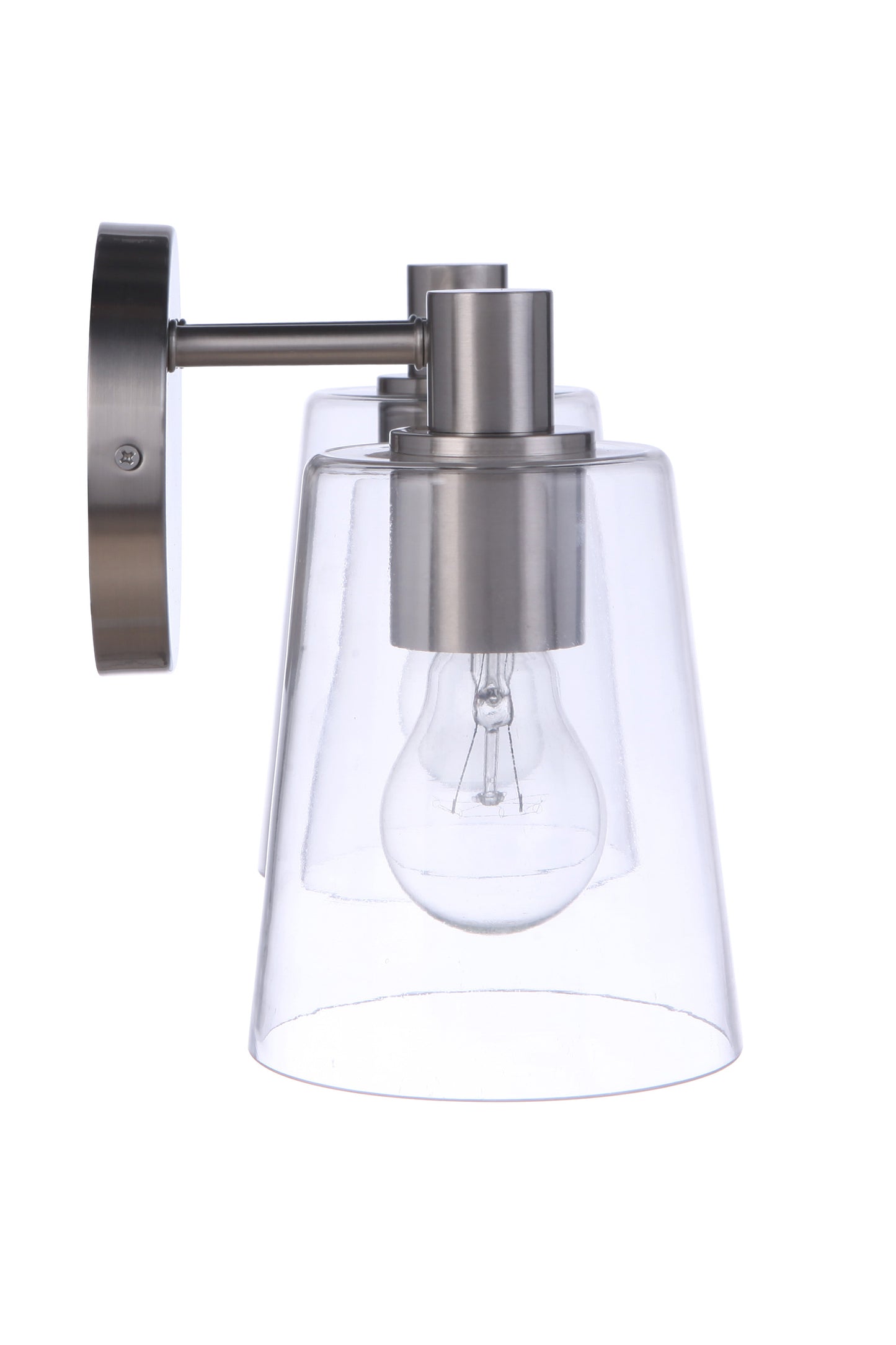 12615BNK2 - Emilio 2 Light 15" Wide Vanity Light - Brushed Nickel