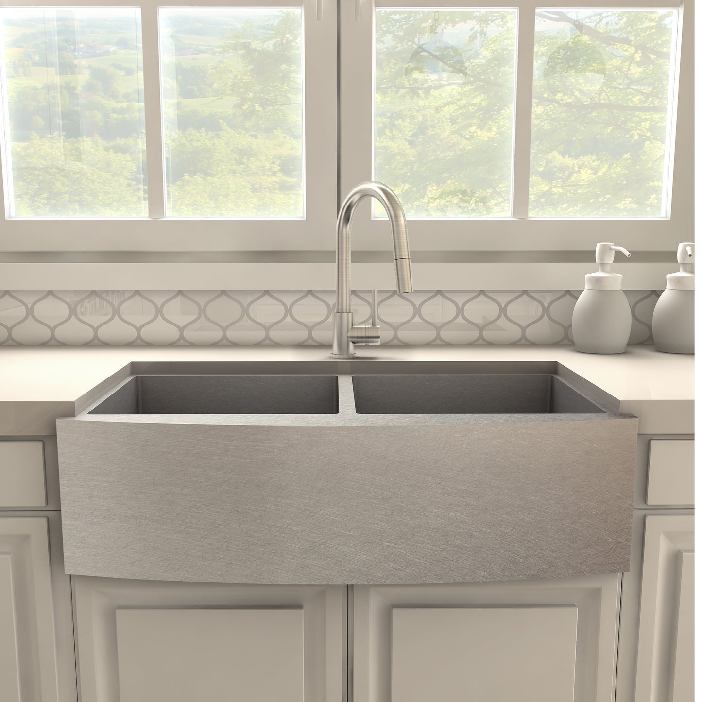 DNT-KF-BN - Dante Kitchen Faucet in Brushed Nickel