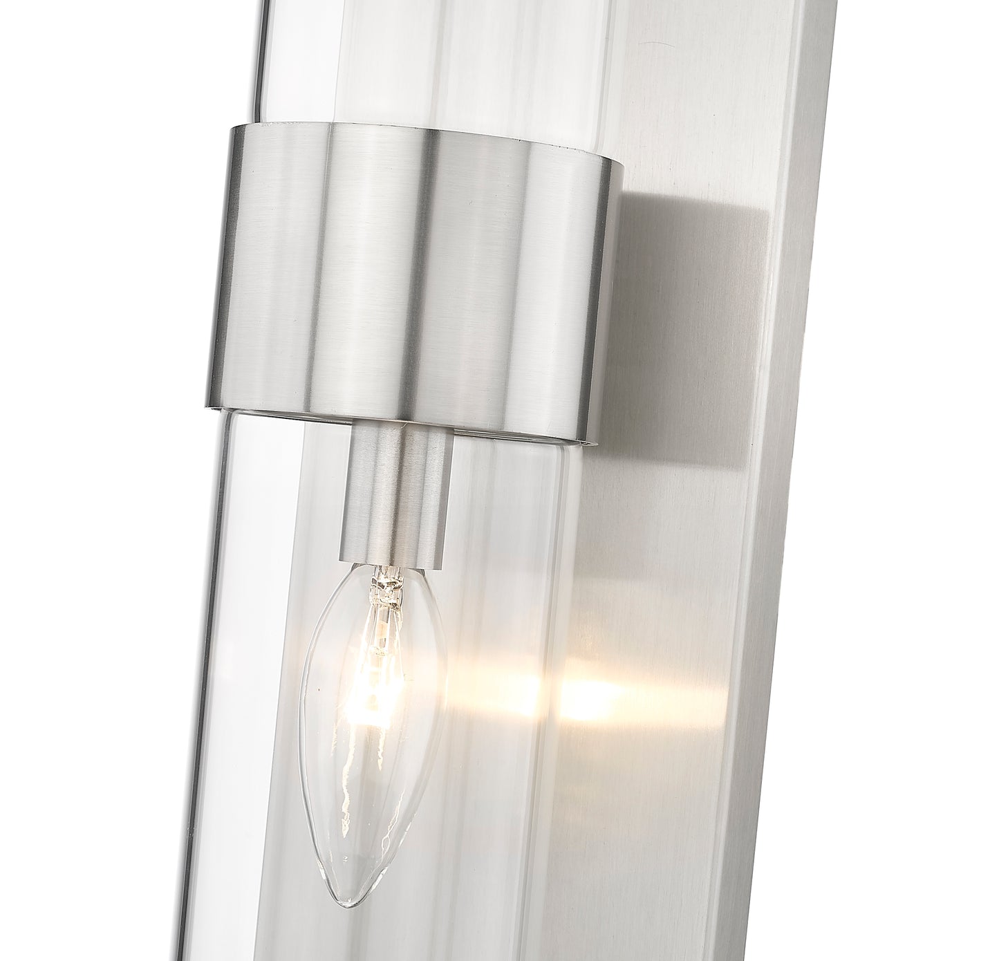 343-1S-BN - Lawson 1 Light Wall 12" Sconce - Brushed Nickel