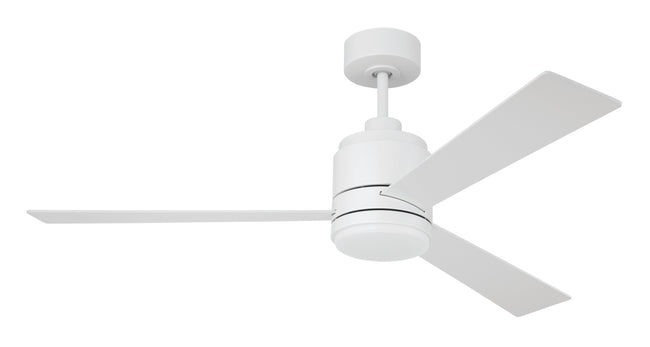 MCY52W3 - McCoy 3 Blade 52" 3 Blade Ceiling Fan with Light Kit - White