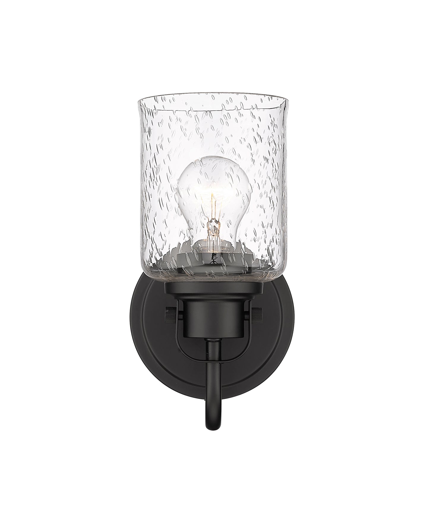 340-1S-MB - Kinsley 1 Light Wall 10" Sconce - Matte Black