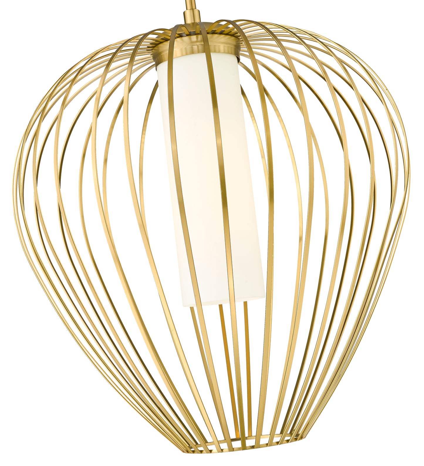 7507-18MGLD - Savanti 1 Light 18" Pendant - Modern Gold