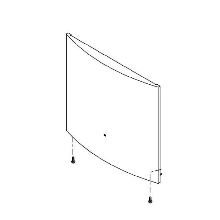 THP3082#SS - Front Cover for HDR111 - Stainless Steel