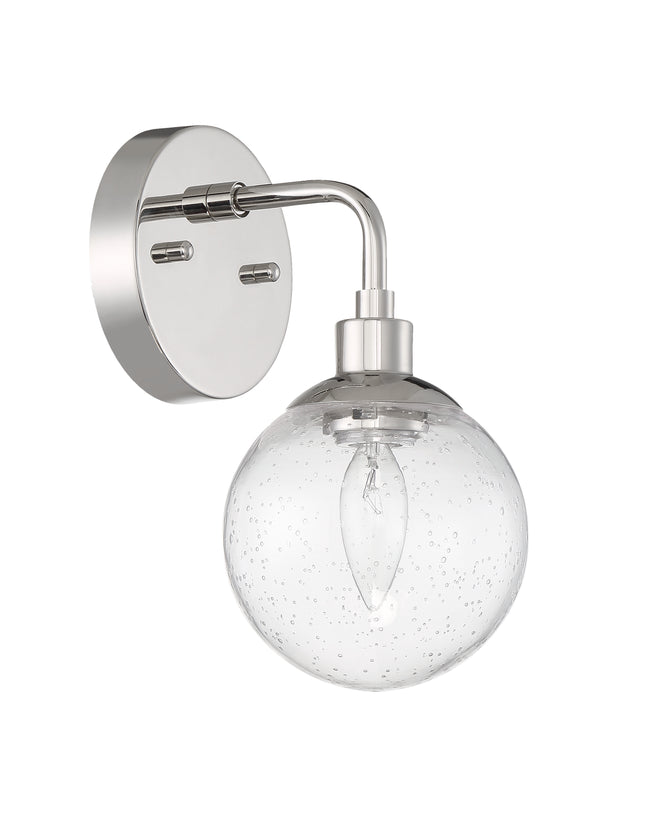 53301-CH - Que 1 Light 10.5" High Wall Sconce - Chrome