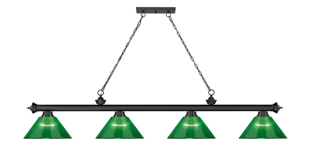 2306-4MB-ARG - Cordon 4 Light 81" Billiard - Matte Black