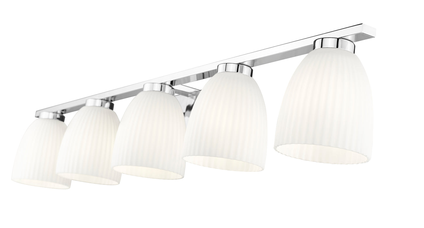 7518-5V-CH - Naya 5 Light 40" Vanity - Chrome