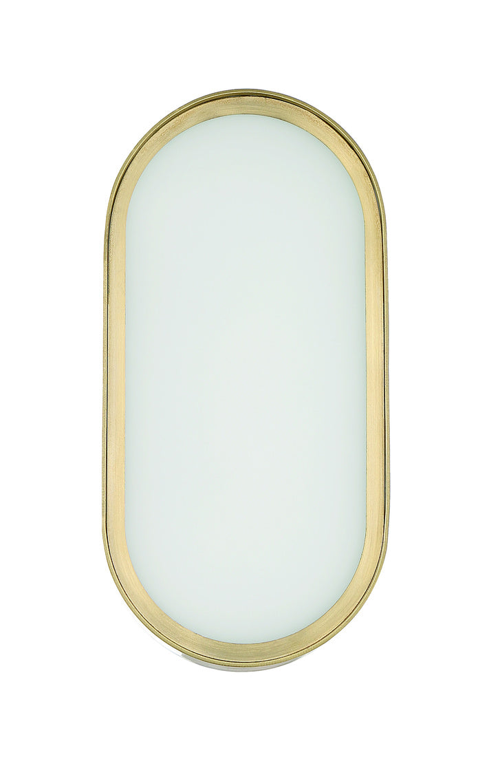 54960-SB-LED - Melody 1 Light 10" High Wall Sconce - Satin Brass