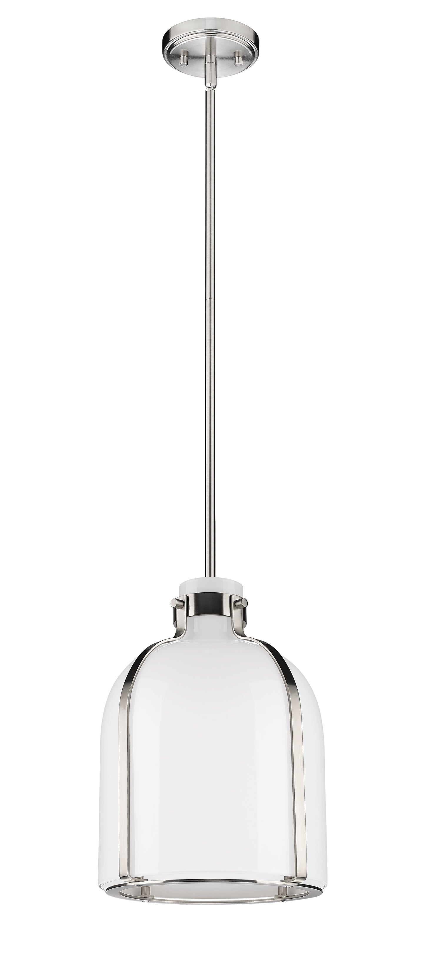 818-9BN - Pearson 1 Light 10" Pendant - Brushed Nickel