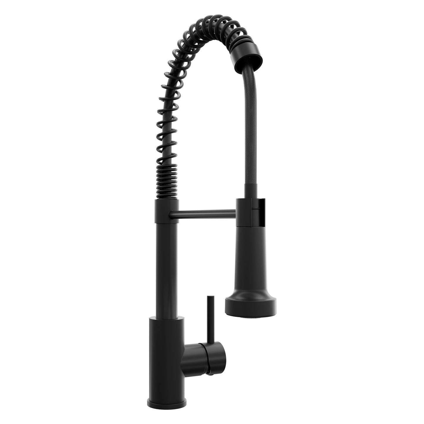 RBCN2-KF-MB - Rubicon Spring Style Pre-Rinse Kitchen Faucet - Matte Black