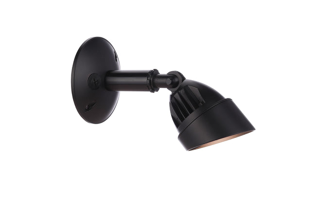 ZA421-MN-LED - LED Flood 4.75" High Outdoor Flood - Midnight