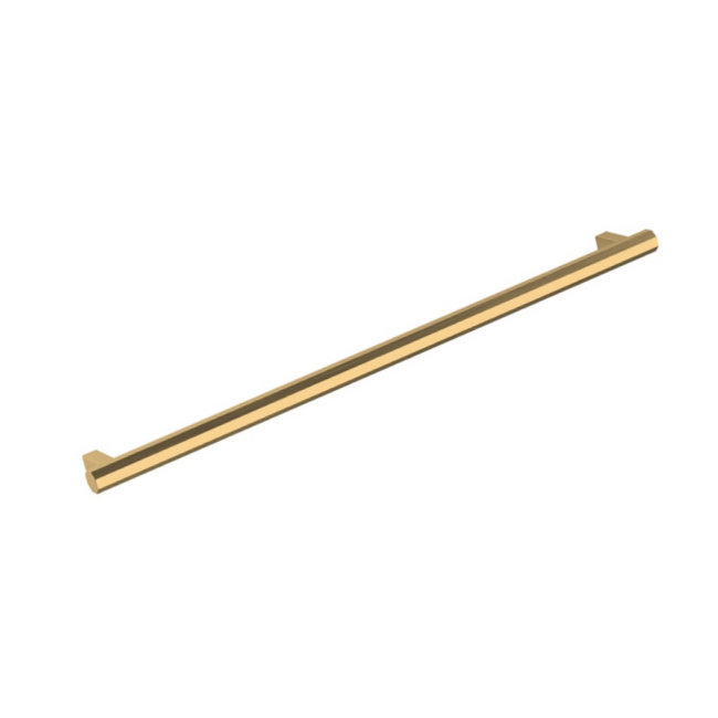 4419044 - 12" Centers - Octagonal Pull - Satin Brass