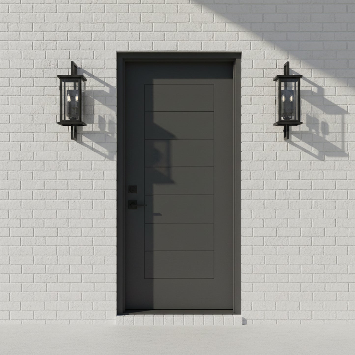 ZA8020-TB - Jordan 4 Light 32" High Outdoor Wall Lantern - Textured Black