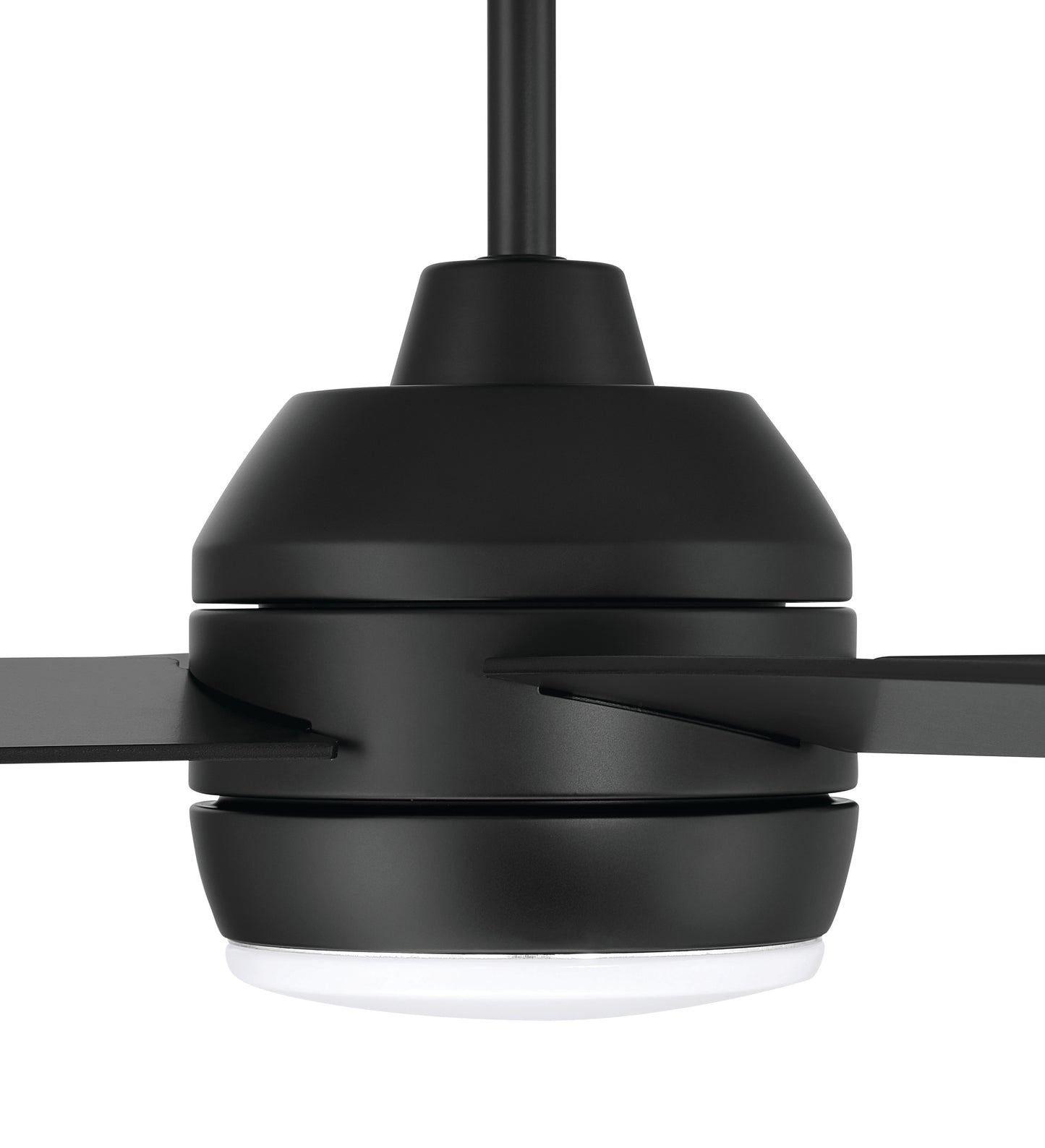 KLS52FB4 - Kelsey 52" 4-blade Indoor Ceiling Fan 52" 4 Blade Ceiling Fan with Light Kit - Flat Black