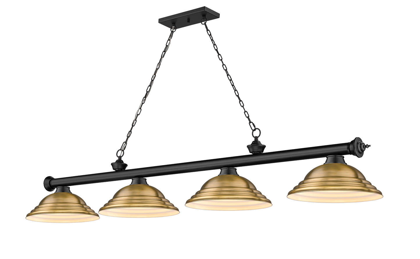 2306-4MB-SRB - Cordon 4 Light 82" Billiard - Matte Black