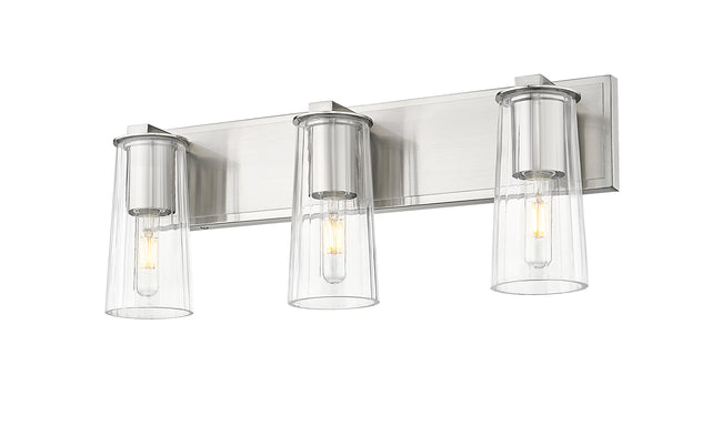 826-3V-BN - Titus 3 Light 24" Vanity - Brushed Nickel