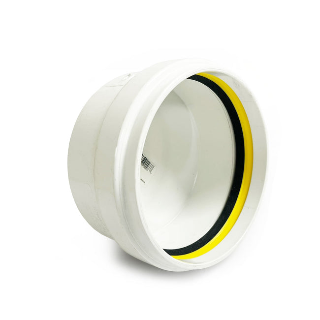 G1606 - 6" Sewer Cap - Gasketed SDR 35 PVC Sewer Fitting