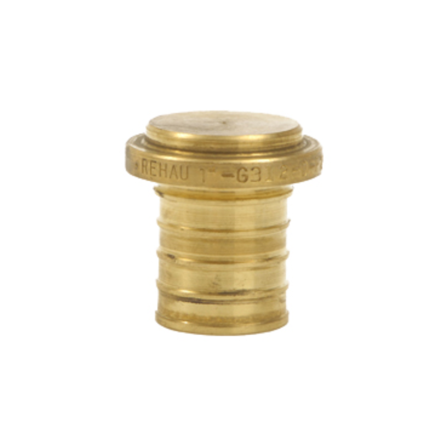 260087 - Plug - 1/2" Nominal - EVERLOC End Style - Brass
