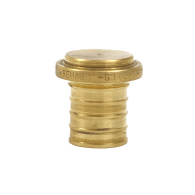 260087 - Plug - 1/2" Nominal - EVERLOC End Style - Brass
