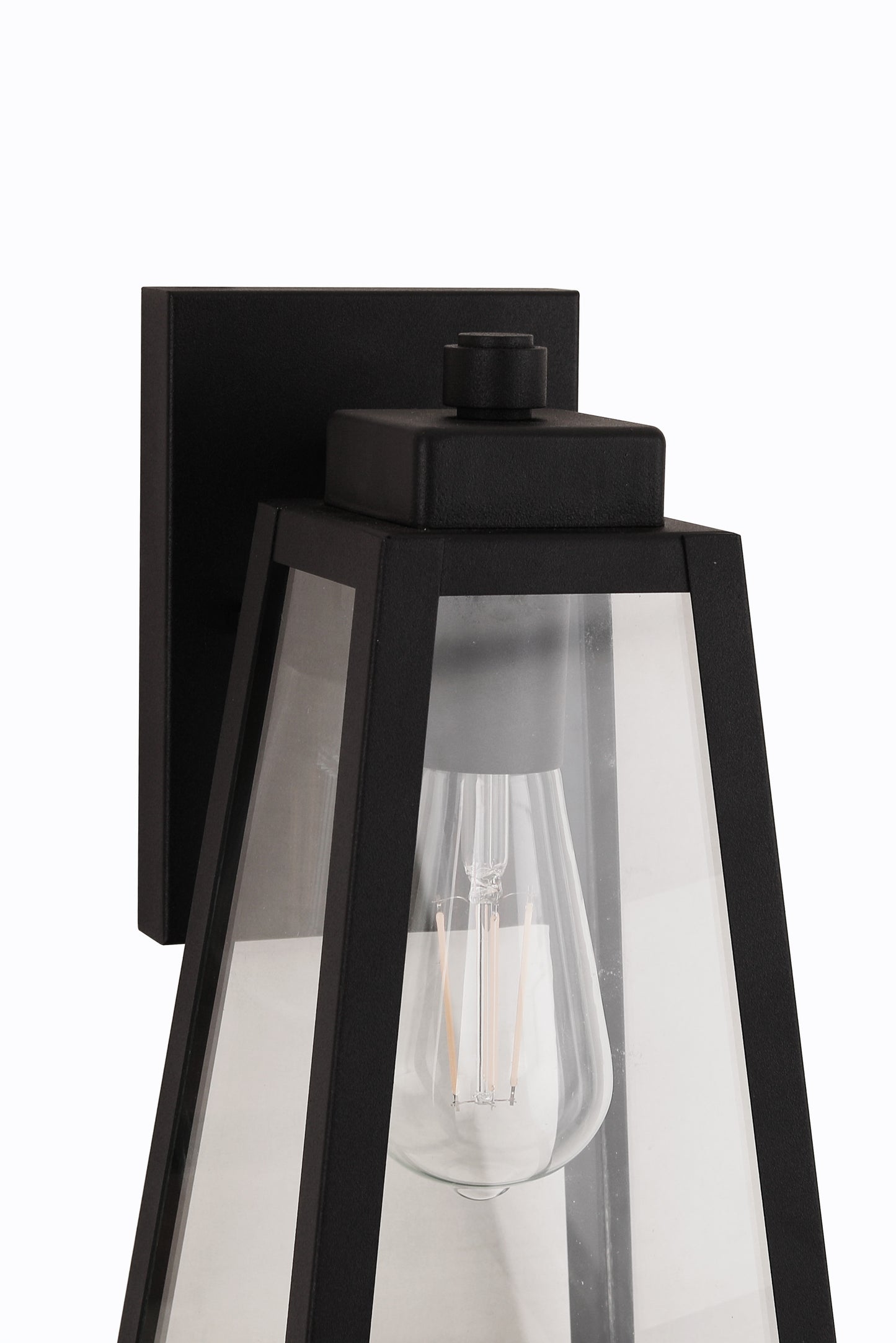 ZA6904-TB - Sorano 1 Light 11.63" High Outdoor Wall Lantern - Textured Black