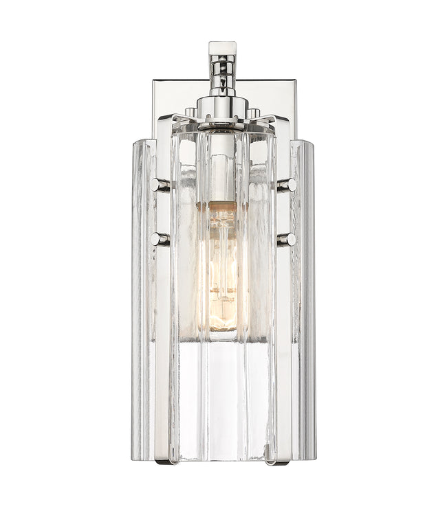 3036-1S-PN - Alverton 1 Light Wall 12" Sconce - Polished Nickel