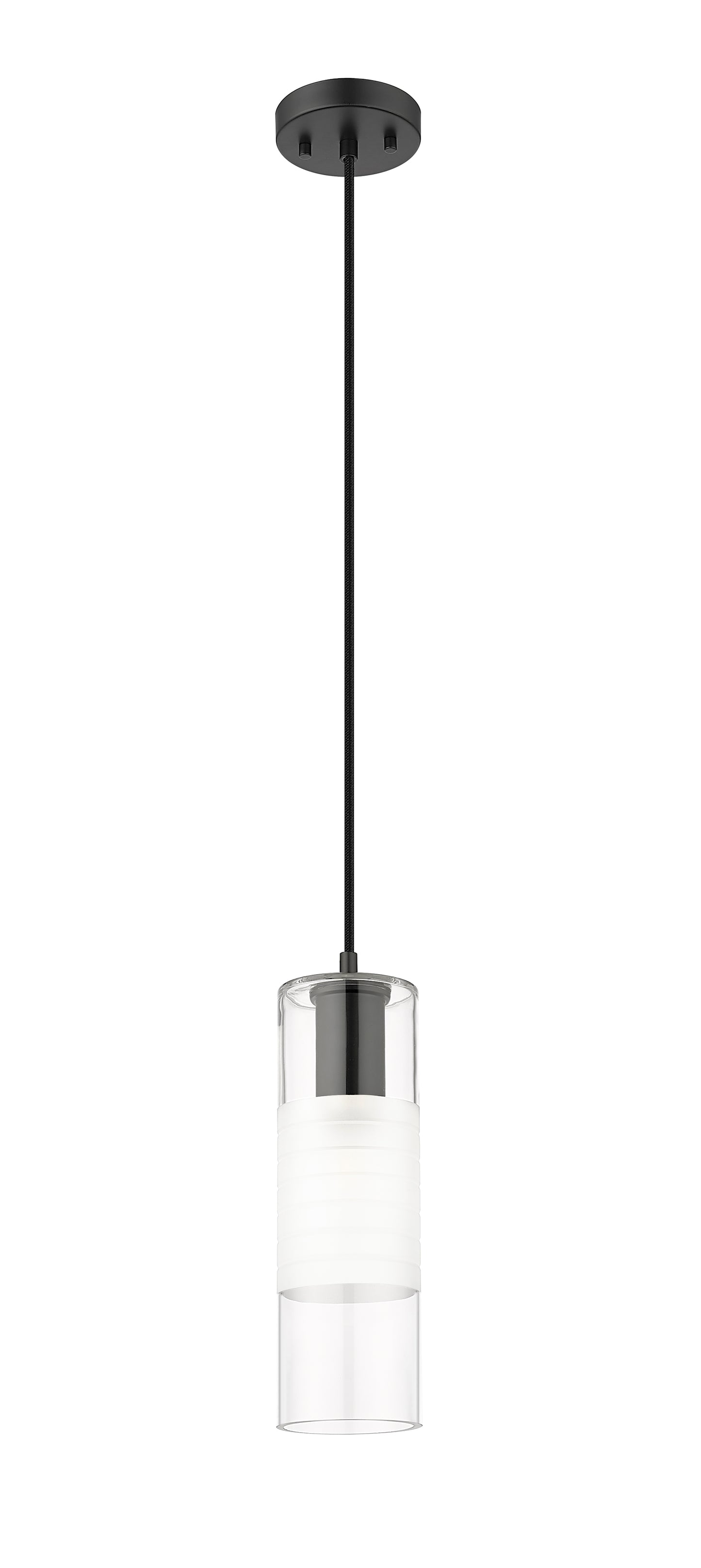 824P-MB - Alton 1 Light 5" Pendant - Matte Black