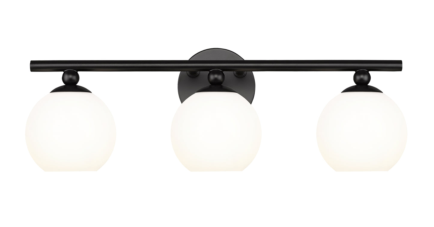 1100-3V-MB - Neoma 3 Light 22" Vanity - Matte Black