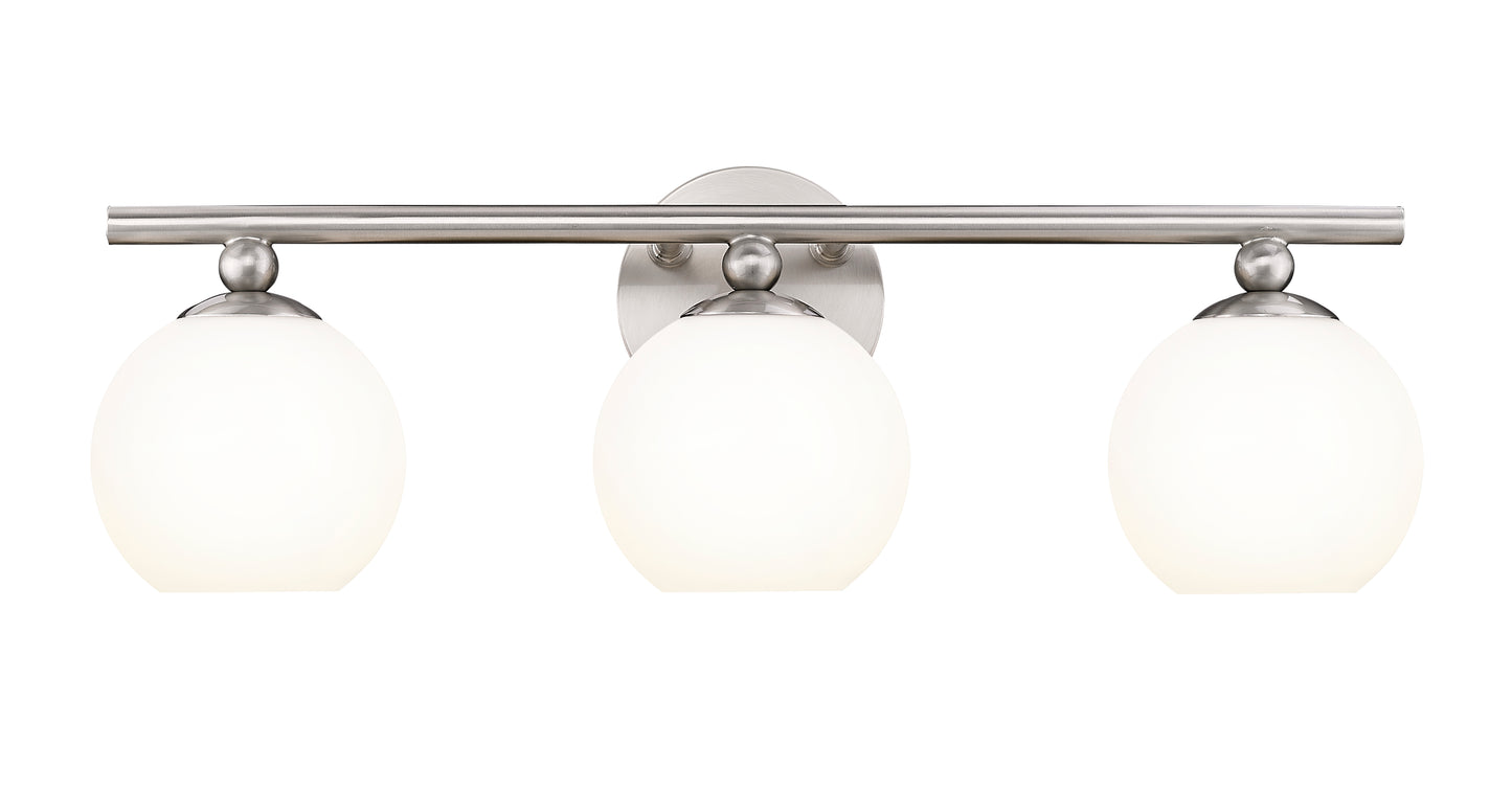 1100-3V-BN - Neoma 3 Light 22" Vanity - Brushed Nickel