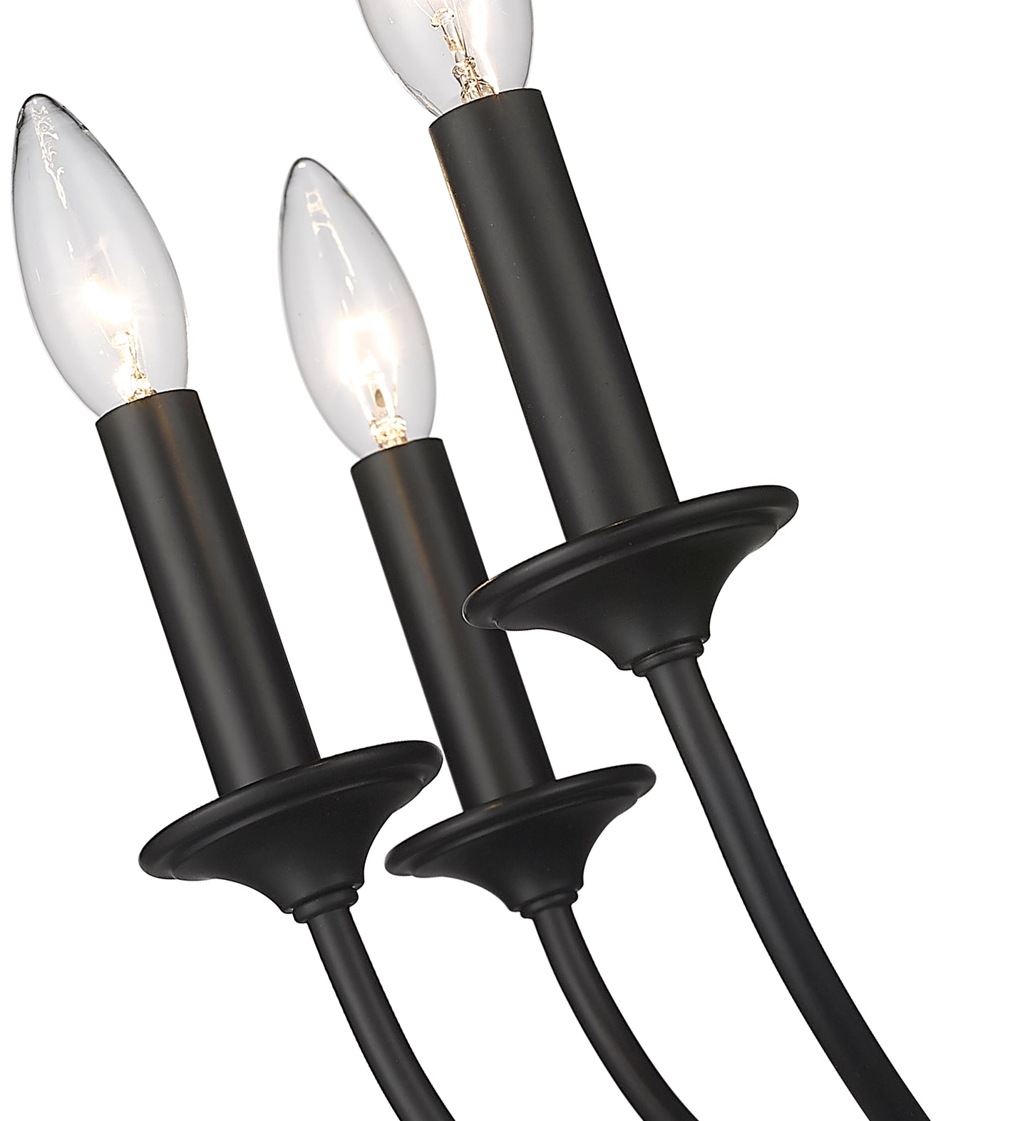 3500-3S-MB - Arabella 3 Light Wall 12" Sconce - Matte Black