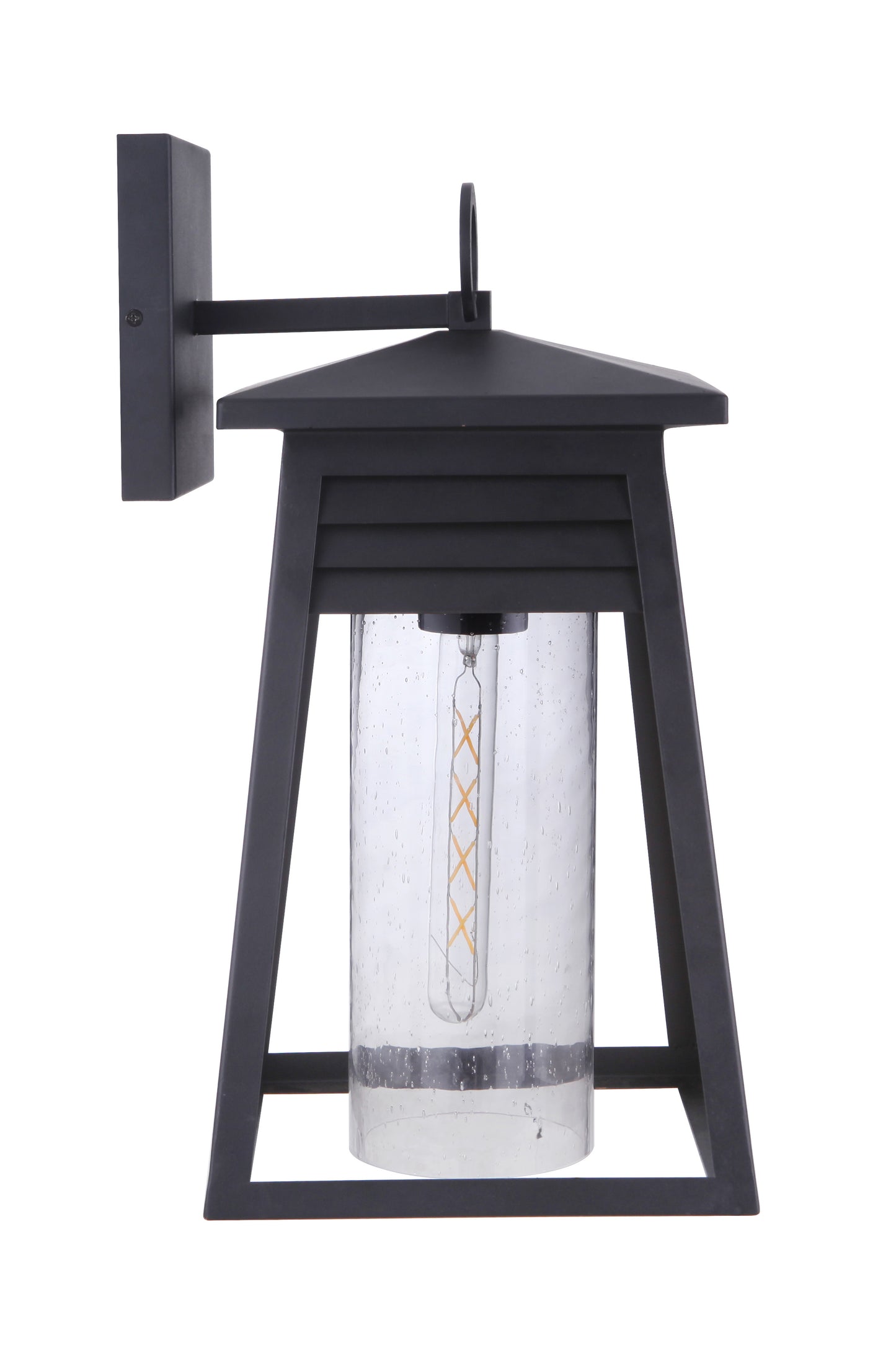 ZA2724-TB - Becca 1 Light 19" High Outdoor Wall Lantern - Textured Black