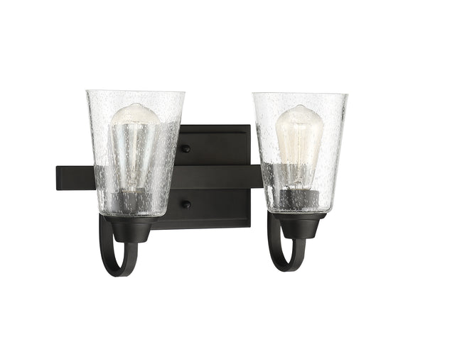 41902-ESP-CS - Grace 2 Light 14" Wide Vanity Light - Espresso