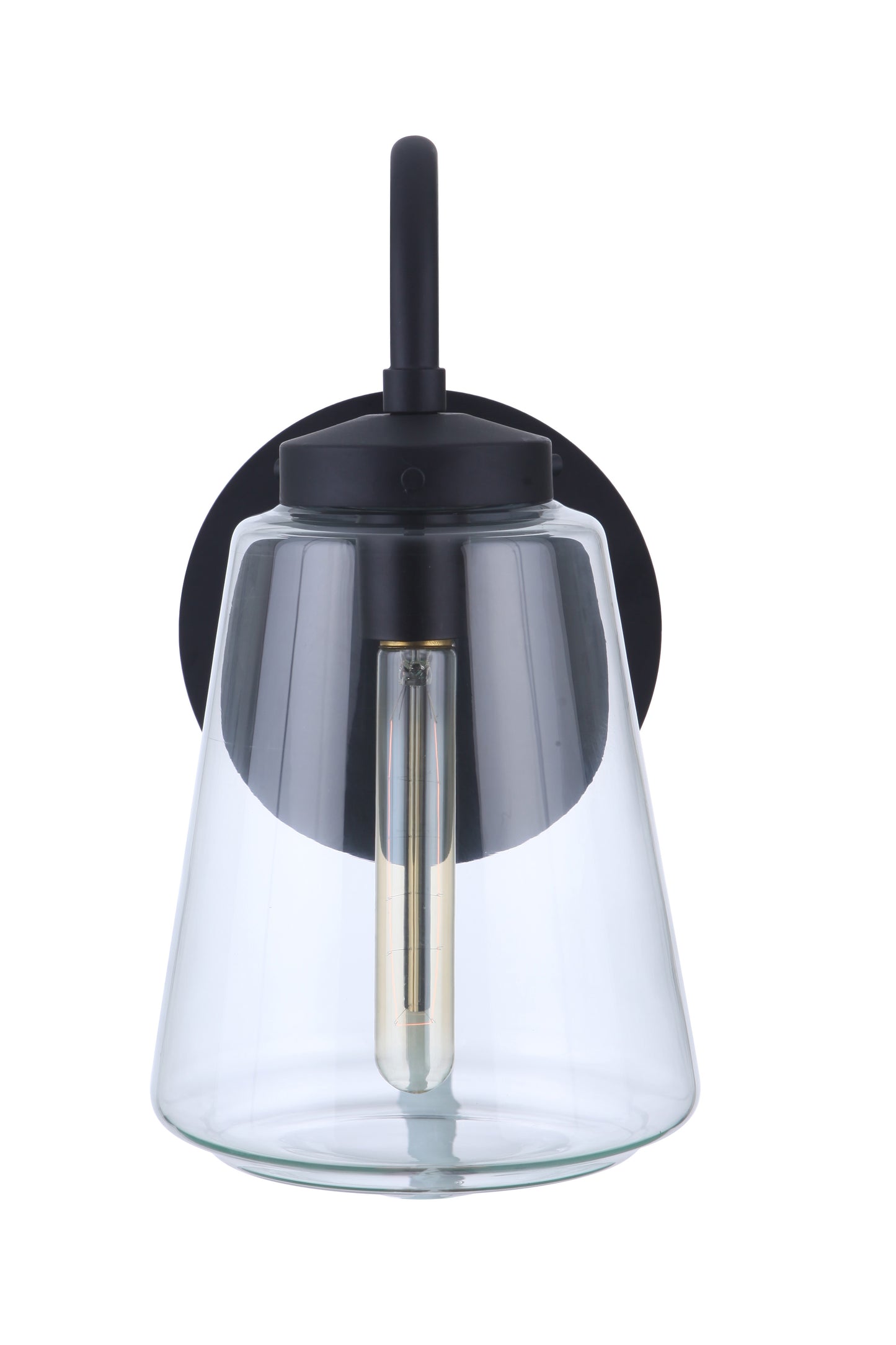 ZA3814-MN - Laclede 1 Light 15" High Outdoor Wall Lantern - Midnight