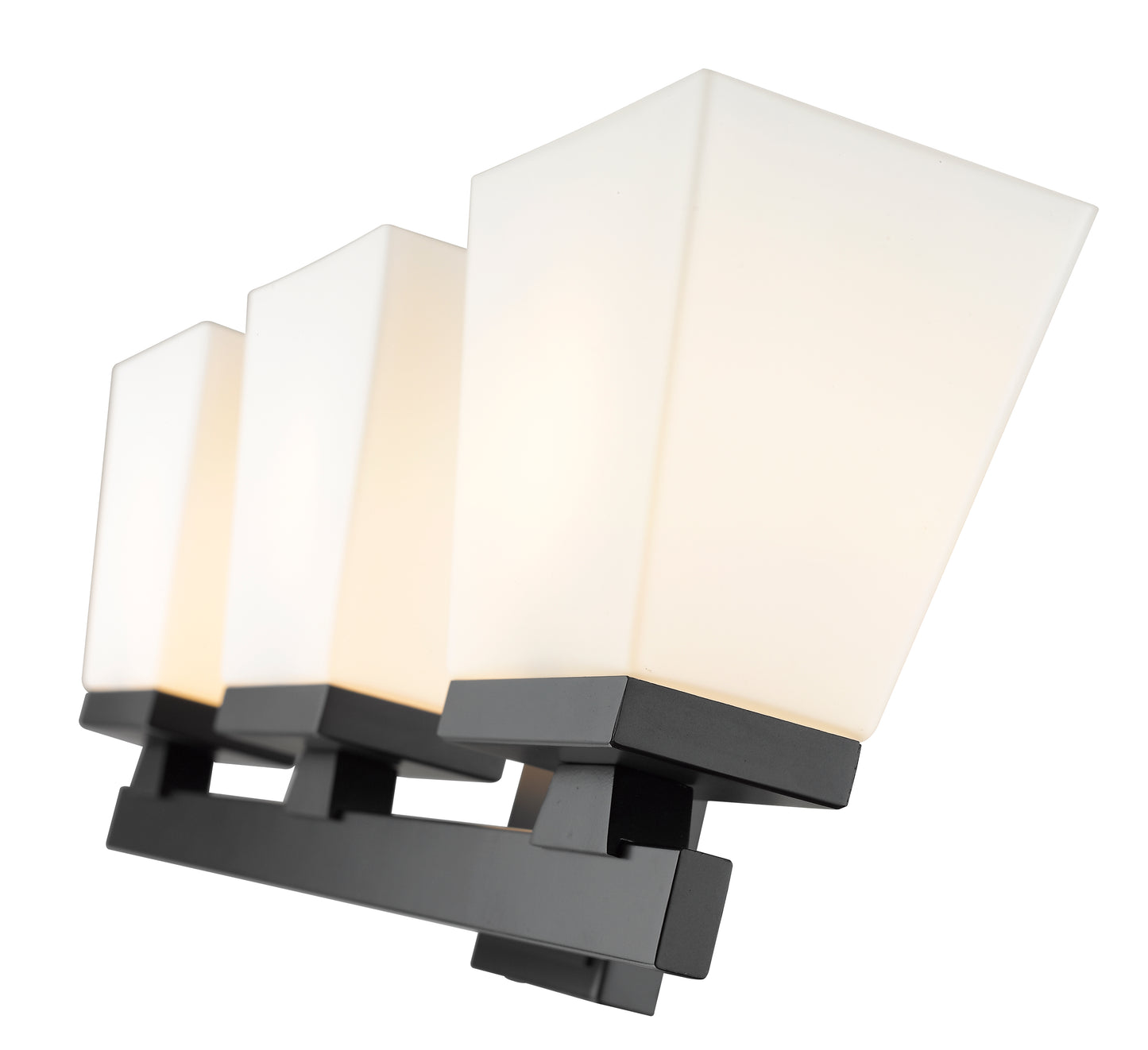 1937-3V-MB - Astor 3 Light 23" Vanity - Matte Black