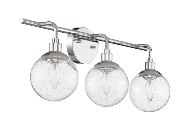 53303-CH - Que 3 Light 24" Wide Vanity Light - Chrome