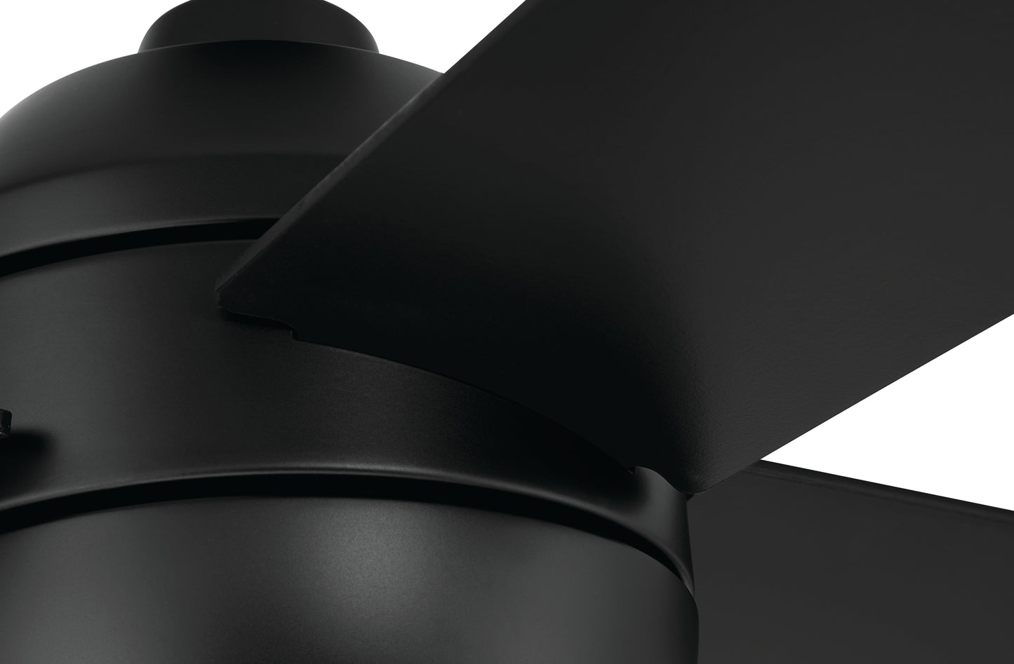 KLS52FB4 - Kelsey 52" 4-blade Indoor Ceiling Fan 52" 4 Blade Ceiling Fan with Light Kit - Flat Black