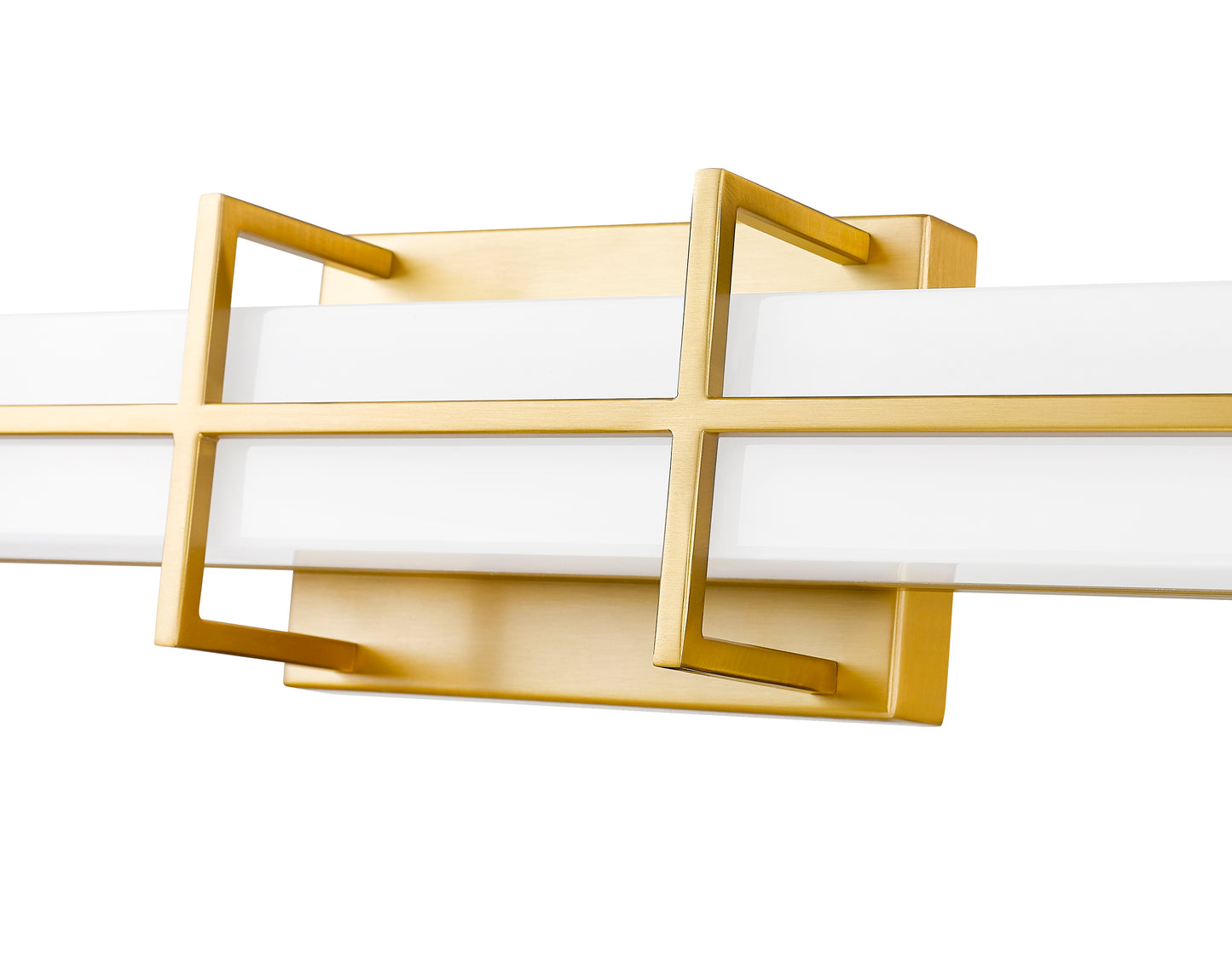 1011-40W-MGLD-LED - Harrison 1 Light 40" Vanity - Modern Gold